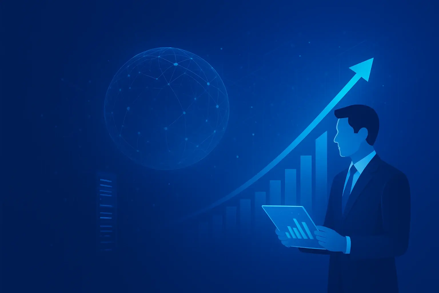 Team collaborating on digital transformation strategy